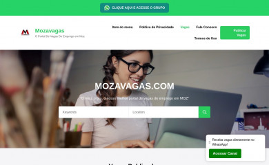 mozavagas.com screenshot