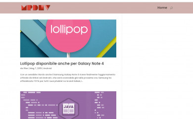 mpdev.altervista.org screenshot