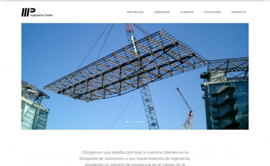 mpingenieros.cl screenshot