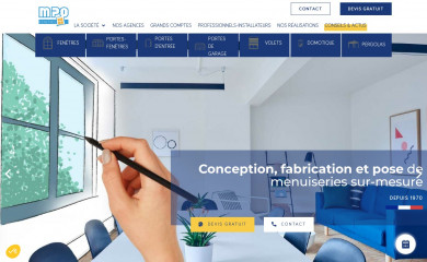 mpofenetres.com screenshot