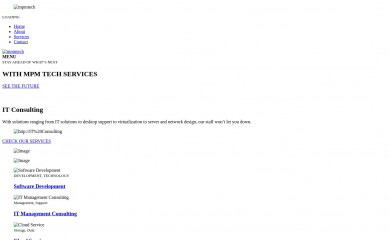 mpmtech.com.au screenshot