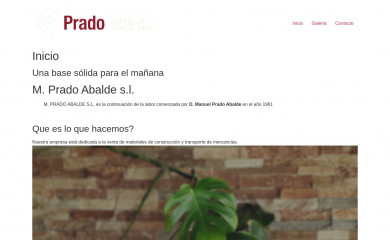 mpradoabalde.com screenshot
