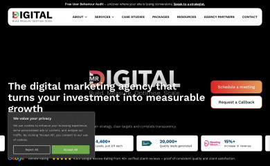 https://www.mr-digital.co.uk/ screenshot