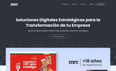 http://www.mrc.cl screenshot