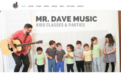 mrdavemusic.com screenshot
