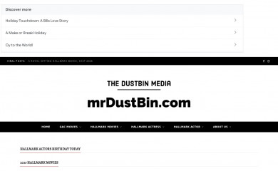 mrdustbin.com screenshot