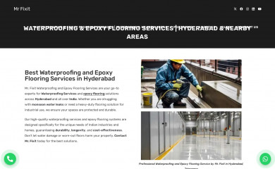mrfixitwaterproofing.com screenshot