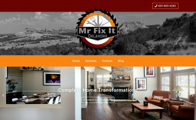 mrfixitoklahoma.com screenshot