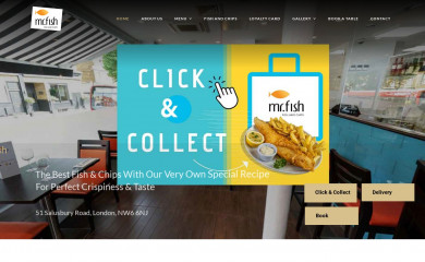 mrfish.uk.com screenshot