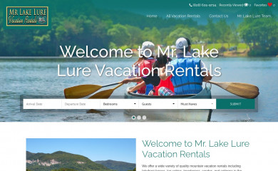 mrlakelure.com screenshot