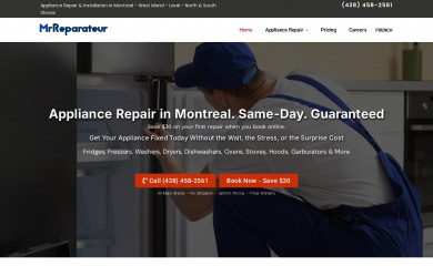 mrreparateur.ca screenshot