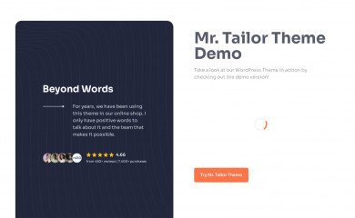 Mr. Tailor screenshot