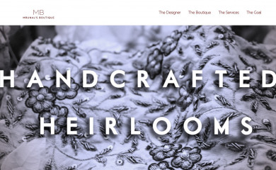 mrunalsboutique.com screenshot