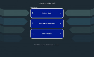 ms-esports.wtf screenshot
