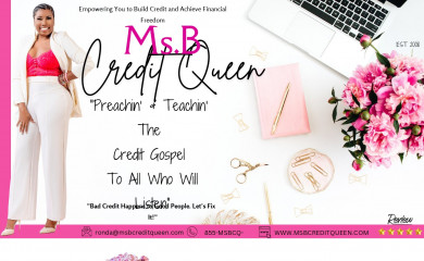 msbcreditqueen.com screenshot