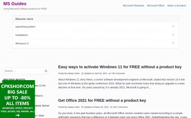 msguides.com screenshot