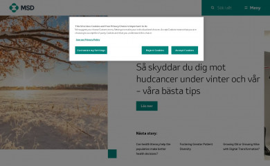 msd.se screenshot