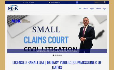 msklegal.ca screenshot