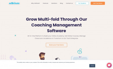 mstitute.com screenshot
