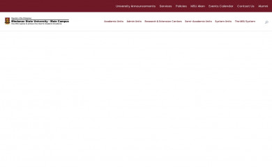 msumain.edu.ph screenshot