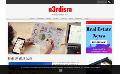 n3rdism.com.au screenshot