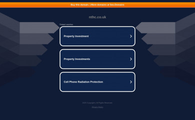 nthc.co.uk screenshot