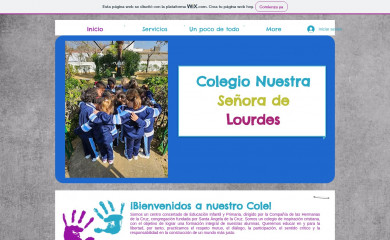 ntrasralourdes.es screenshot