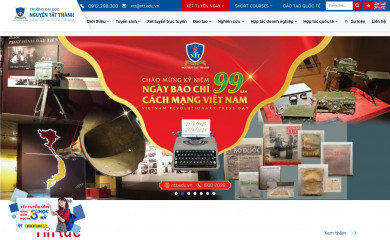 ntt.edu.vn screenshot