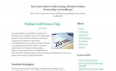nu-lenen.nl screenshot