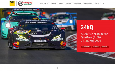 nuerburgring-langstrecken-serie.de screenshot