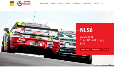 nuerburgring-langstrecken-serie.de screenshot