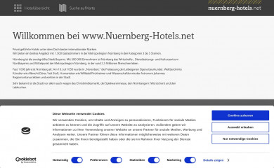 nuernberg-hotels.net screenshot