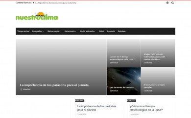 nuestroclima.com screenshot