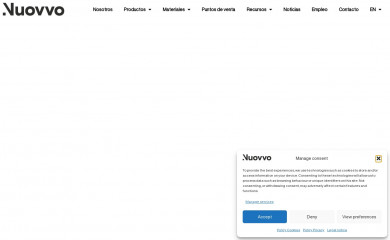 nuovvo.es screenshot