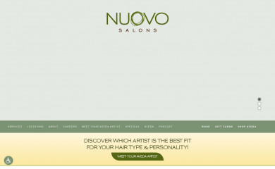 nuovosalongroup.com screenshot