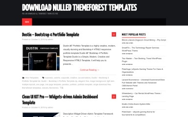 nullforest.com screenshot