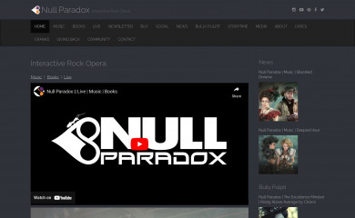 nullparadox.com screenshot