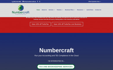numbercraft.us screenshot