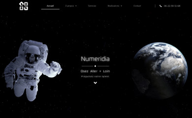 numeridia.com screenshot