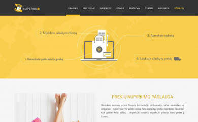 nuperku.lt screenshot