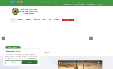 nuprc.gov.ng screenshot