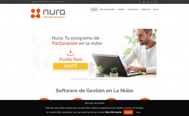 nuragestion.es screenshot