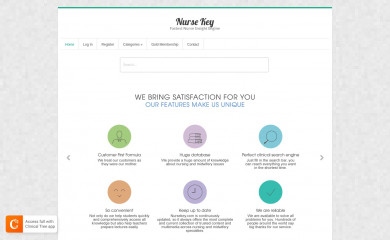 nursekey.com screenshot