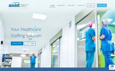 nursestaffing.com screenshot