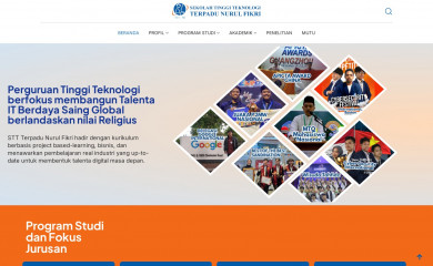 nurulfikri.ac.id screenshot
