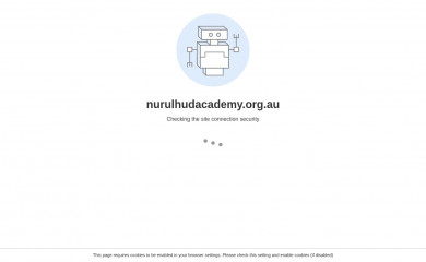 nurulhudacademy.org.au screenshot