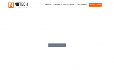 nutechfireprevention.ca screenshot
