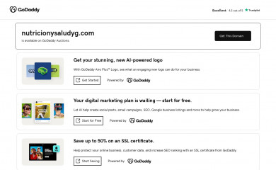 nutricionysaludyg.com screenshot