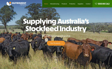 nutriment.com.au screenshot