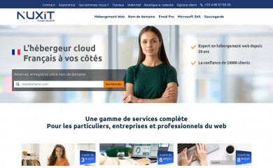 nuxit.com screenshot